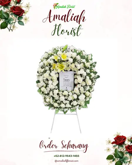 Krans Bunga Duka Pondok Cina